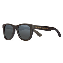 Eco Bamboo Jungle Sunglasses from BAMWOO x DELAYON in dark bamboo colour