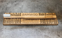 BAMWOO biodegradable bamboo toothbrush in au naturel colour