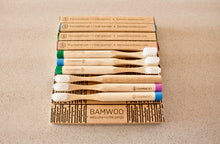 Year's Supply of BAMWOO's children's bamboo toothbrush in mixed colours